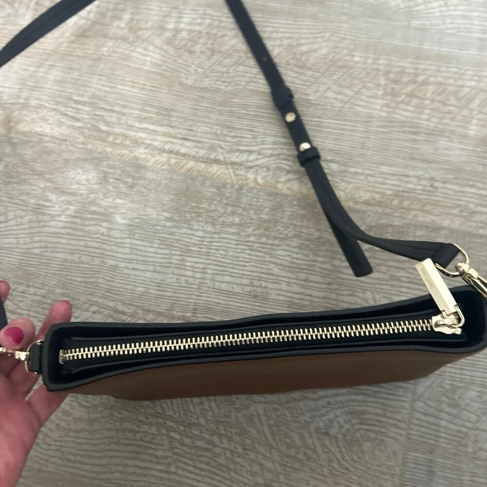 Kate Spade New York Margaux Medium Calf Hair Leather Leopard Print Crossbody - Picture 6 of 16